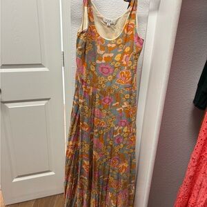 THML Multicolor Floral Maxi Dress
